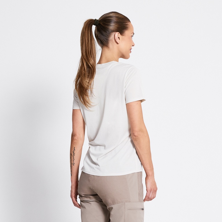 Lightweight tee "Ed" Soft White